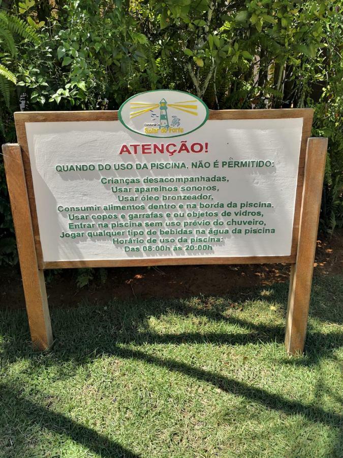 Apartamento Solar Do Forte - Praia Do Forte Exteriör bild