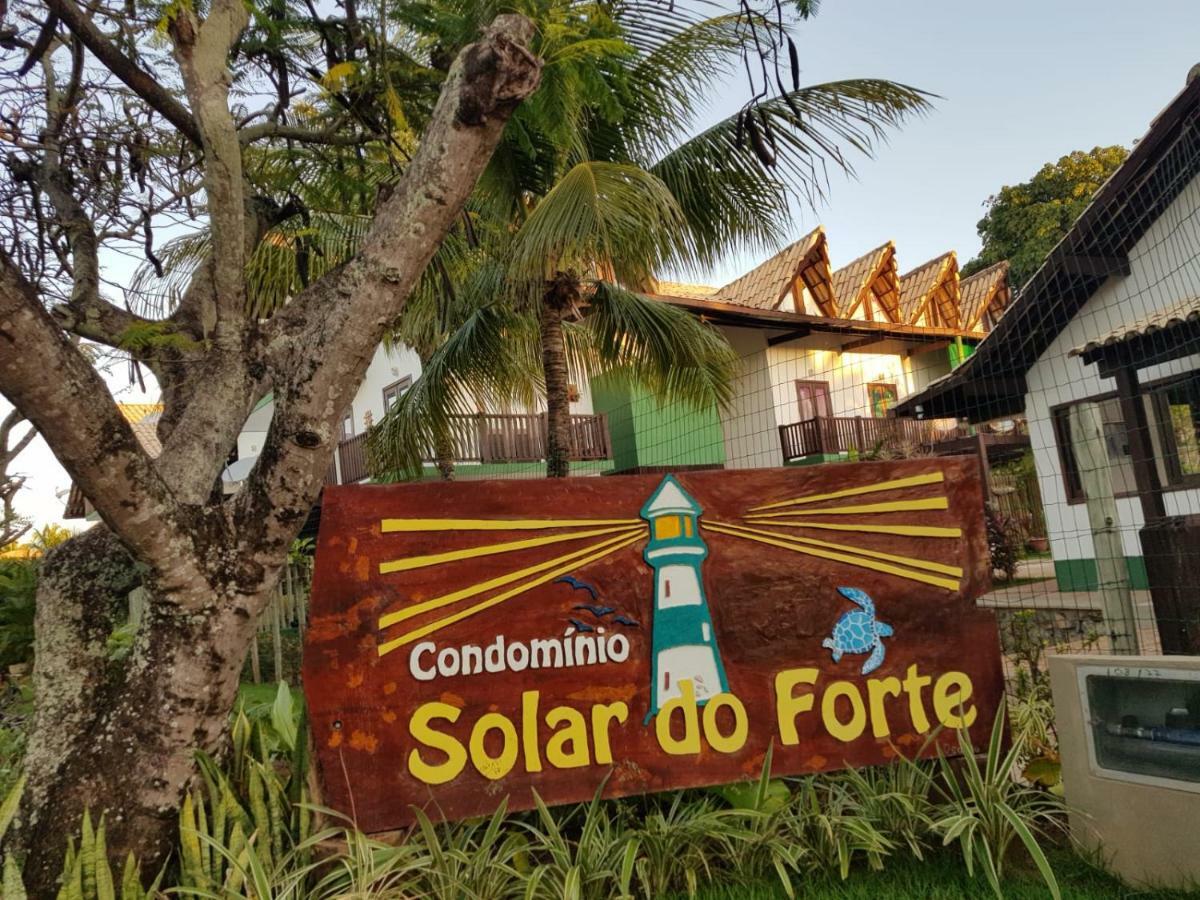 Apartamento Solar Do Forte - Praia Do Forte Exteriör bild